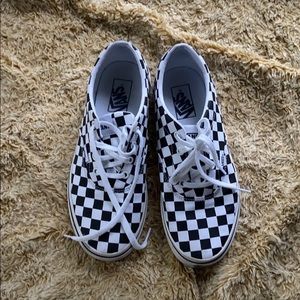 Size 9 Checkered Women’s Vans